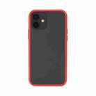 Skin Feel PC + TPU Phone Case For iPhone 12(Red) - 1