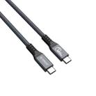 ORICO 40Gbps Thunderbolt 4 USB-C / Tpye-C Data Cable, Cable Length:30cm(Grey) - 1