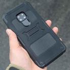 For Huawei Mate 20 FATBEAR Armor Shockproof Cooling Phone Case(Black) - 1