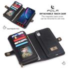 For iPhone XR POLA Multi-function TPU + PC Magnetic Horizontal Flip Leather Case with Holder & Card Slots & Wallet & Photo Frame(Black) - 4