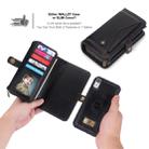 For iPhone XR POLA Multi-function TPU + PC Magnetic Horizontal Flip Leather Case with Holder & Card Slots & Wallet & Photo Frame(Black) - 7