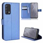 For OPPO Realme GT Master / Realme Q3 Pro Diamond Texture Leather Phone Case(Blue) - 1