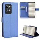 For OPPO Realme GT2 Pro Diamond Texture Leather Phone Case(Blue) - 1