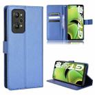 For OPPO Realme GT Neo2 / Realme GT2 Diamond Texture Leather Phone Case(Blue) - 1