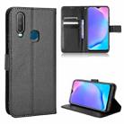 For vivo Y17 / Y15 / Y12 / Y3 / U10 Diamond Texture Leather Phone Case(Black) - 1