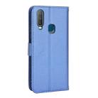 For vivo Y17 / Y15 / Y12 / Y3 / U10 Diamond Texture Leather Phone Case(Blue) - 3