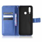 For vivo Y17 / Y15 / Y12 / Y3 / U10 Diamond Texture Leather Phone Case(Blue) - 4