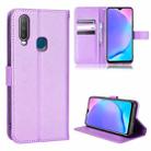 For vivo Y17 / Y15 / Y12 / Y3 / U10 Diamond Texture Leather Phone Case(Purple) - 1