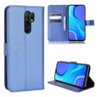 For Xiaomi Redmi 9 Diamond Texture Leather Phone Case(Blue) - 1