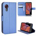 For Samsung Galaxy Xcover 5 Diamond Texture Leather Phone Case(Blue) - 1