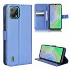 For Blackview A55 Diamond Texture Leather Phone Case(Blue) - 1