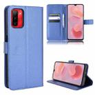 For Ulefone Note 12P Diamond Texture Leather Phone Case(Blue) - 1