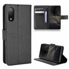 For Sony Xperia ACE  II / SO-41B Diamond Texture Leather Phone Case(Black) - 1