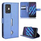 For ZTE Nubia Red Magic 6R Diamond Texture Leather Phone Case(Blue) - 1