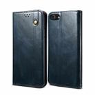 For iPhone SE 2022 / SE 2020 / 8 / 7 Oil Wax Crazy Horse Texture Leather Phone Case / 6(Navy Blue) - 1