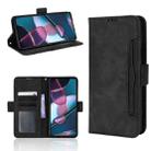 For Motorola Moto Edge 30 Pro/Edge+ 2022/Edge X30 Skin Feel Calf Pattern Leather Phone Case(Black) - 1