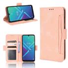 For Wiko Y82 Skin Feel Calf Pattern Leather Phone Case(Pink) - 1