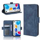 For Xiaomi Redmi Note 11S / Note 11 4G Overseas Version Skin Feel Calf Pattern Leather Phone Case(Blue) - 1