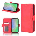 For Blackview A55 Skin Feel Calf Pattern Leather Phone Case(Red) - 1