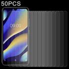 50 PCS 0.26mm 9H 2.5D Tempered Glass Film For Wiko Life 3 - 1