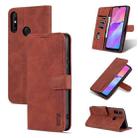 For Huawei Enjoy 20e AZNS Skin Feel Calf Texture Horizontal Flip Leather Phone Case(Brown) - 1