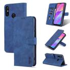 For Huawei Enjoy 20e AZNS Skin Feel Calf Texture Horizontal Flip Leather Phone Case(Blue) - 1