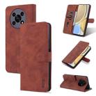 For Honor X30 AZNS Skin Feel Calf Texture Horizontal Flip Leather Phone Case(Brown) - 1