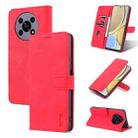 For Honor X30 AZNS Skin Feel Calf Texture Horizontal Flip Leather Phone Case(Red) - 1