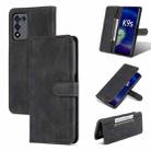 For OPPO K9s / Realme Q3s AZNS Dream II Skin Feel Horizontal Flip Leather Case(Black) - 1