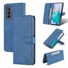For vivo T1 4G / iQOO Neo5 SE AZNS Dream II Skin Feel Horizontal Flip Leather Case(Blue) - 1