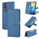 For vivo Y76s 5G / Y74s AZNS Dream II Skin Feel Horizontal Flip Leather Case(Blue) - 1