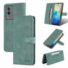 For vivo Y76s 5G / Y74s AZNS Dream II Skin Feel Horizontal Flip Leather Case(Green) - 1