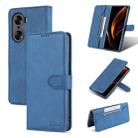 For Honor 60 / 60 Pro AZNS Dream II Skin Feel Horizontal Flip Leather Case(Blue) - 1