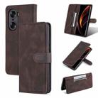 For Honor 60 / 60 Pro AZNS Dream II Skin Feel Horizontal Flip Leather Case(Coffee) - 1