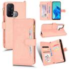 For OPPO Reno5 A Litchi Texture Zipper Leather Phone Case(Pink) - 1