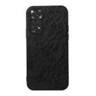 For Xiaomi Redmi Note 11 4G Global / Note 11S Crazy Horse Texture Shockproof Protective Leather Case(Black) - 1