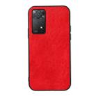 For Xiaomi Redmi Note 11 Pro Global Crazy Horse Texture Shockproof Protective Leather Case(Red) - 1