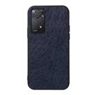 For Xiaomi Redmi Note 11 Pro Global Crazy Horse Texture Shockproof Protective Leather Case(Blue) - 1