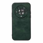 For Honor Magic4 Two-color Litchi Texture PU Phone Case(Green) - 1