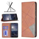 For Nokia G21 / G11 Prismatic Invisible Magnetic Leather Phone Case(Brown) - 1