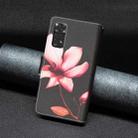 For Xiaomi Redmi Note 11 Colored Drawing Pattern Zipper Leather Phone Case(Lotus) - 7