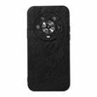 For Honor Magic4 Crazy Horse Texture PU Phone Case(Black) - 1