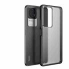 For Xiaomi Redmi K50 Four-corner Shockproof TPU + PC Phone Case(Black) - 1