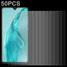 50 PCS 0.26mm 9H 2.5D Tempered Glass Film For Cubot P50 - 1
