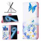 For OPPO A36 4G / A96 4G / A76 4G / K10 4G / Realme 9i Colored Drawing Pattern Leather Phone Case(Butterfly Love) - 1