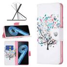 For OPPO A36 4G / A96 4G / A76 4G / K10 4G / Realme 9i Colored Drawing Pattern Leather Phone Case(Tree) - 1