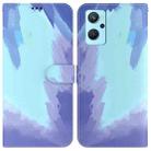 For OPPO Realme 9i / A36 / A76 Watercolor Pattern Horizontal Flip Leather Phone Case(Winter Snow) - 1
