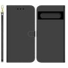 For Google Pixel 7 Pro 5G Imitated Mirror Surface Horizontal Flip Leather Phone Case(Black) - 1