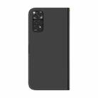 For Redmi Note 11 Overseas Version / Note 11S Imitated Mirror Surface Horizontal Flip Leather Phone Case(Black) - 3