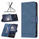 For Nokia G21 / G11 Magnetic Clasp RFID Blocking Anti-Theft Leather Case(Blue) - 1